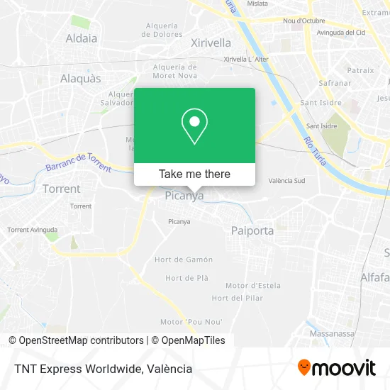 Tnt Express Worldwide map