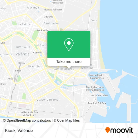 Kiosko map