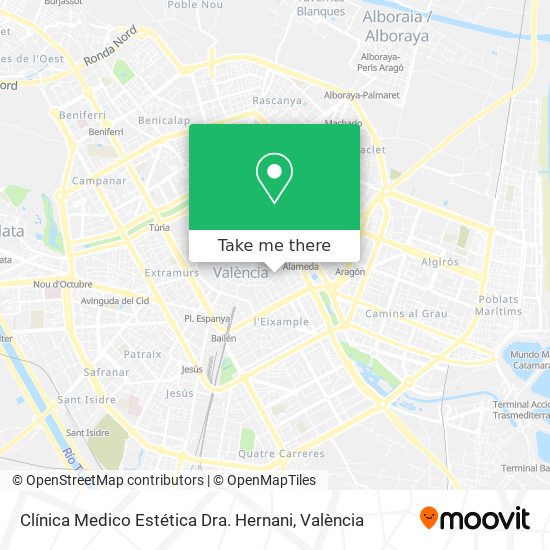 Clínica Medico Estética Dra. Hernani map