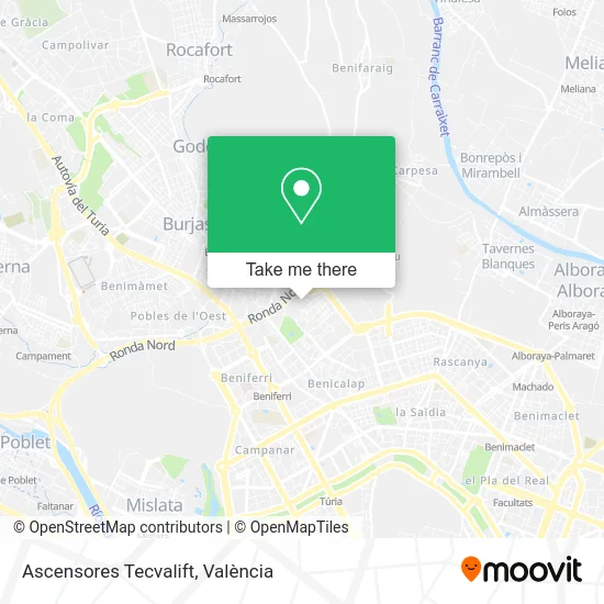 Ascensores Tecvalift map