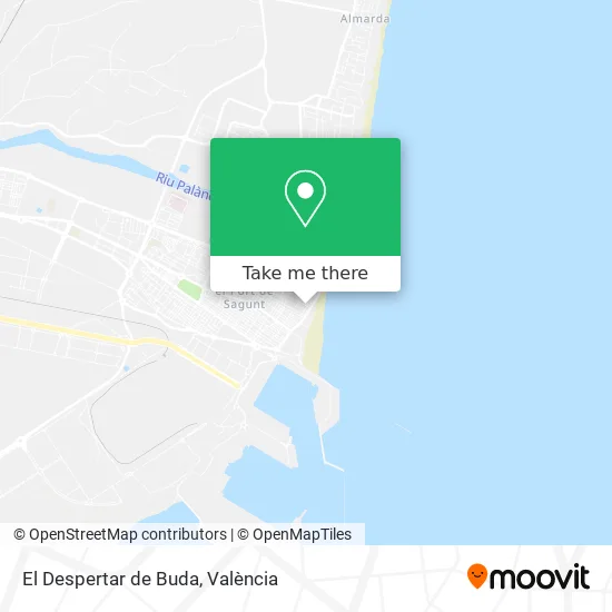 El Despertar de Buda map
