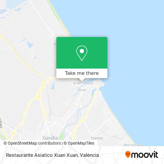 Restaurante Asiatico Xuan Xuan map