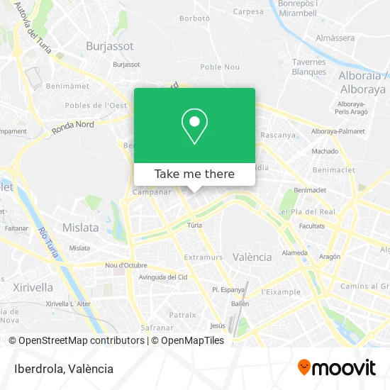 Iberdrola map