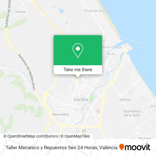 Taller Mecanico y Repuestos Seo 24 Horas map