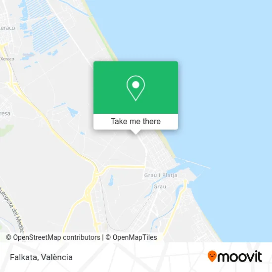 Falkata map