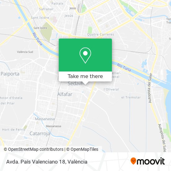 Avda. País Valenciano 18 map