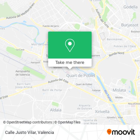 Calle Justo Vilar map