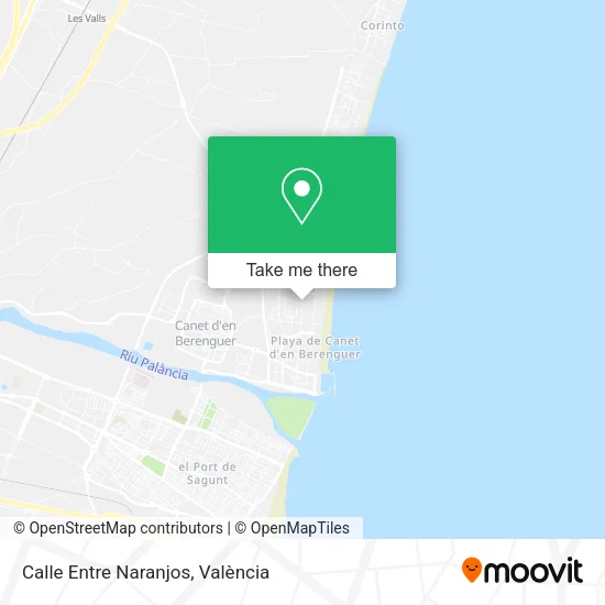 Calle Entre Naranjos map