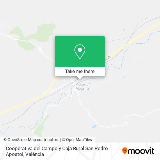 Cooperativa del Campo y Caja Rural San Pedro Apostol map