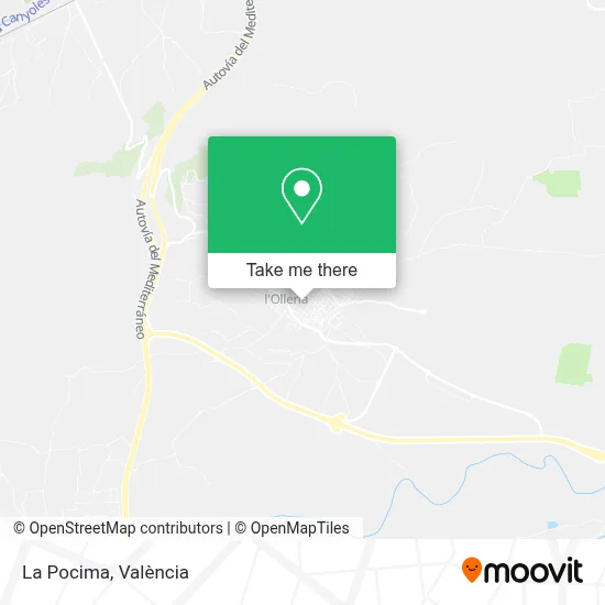 La Pocima map