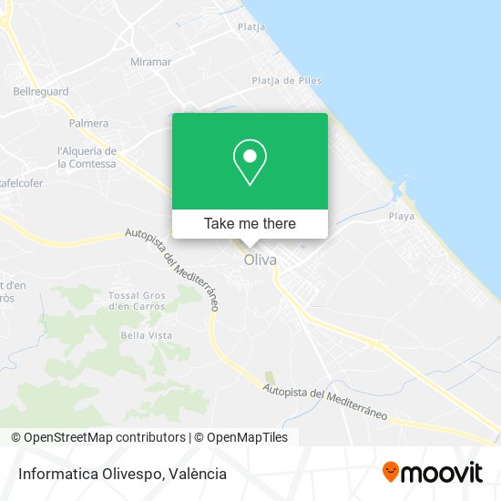 mapa Informatica Olivespo