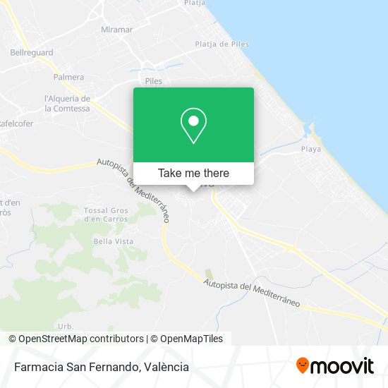 Farmacia San Fernando map