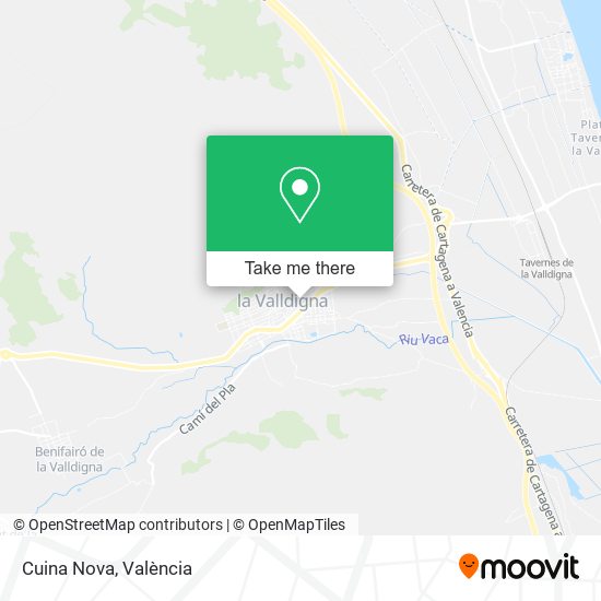 Cuina Nova map