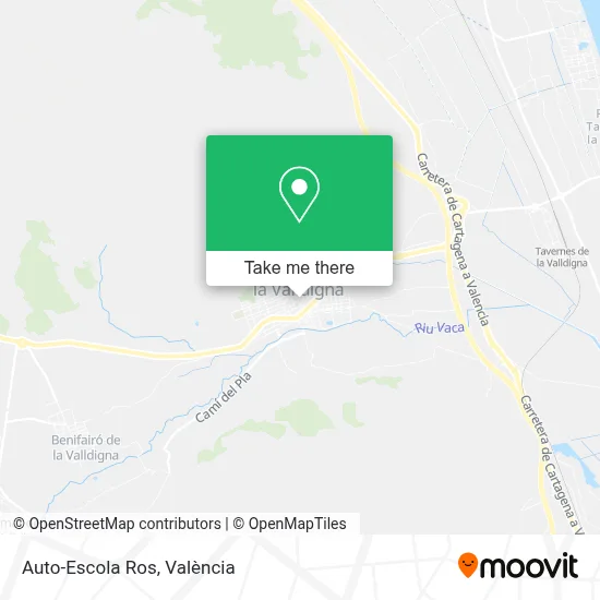 Auto-Escola Ros map