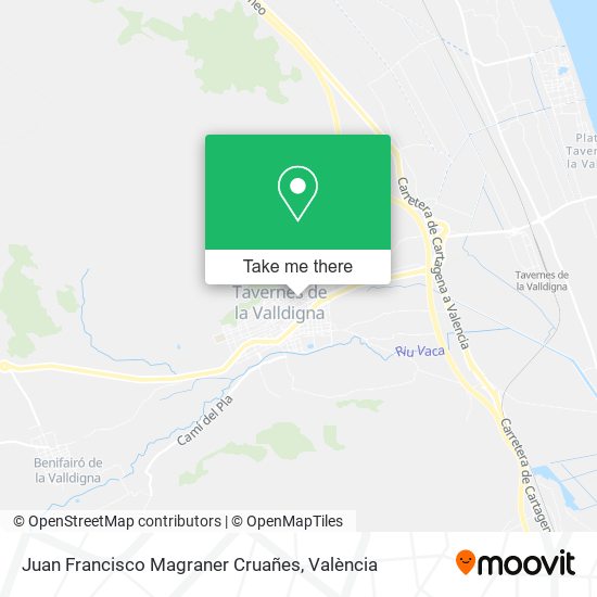 mapa Juan Francisco Magraner Cruañes
