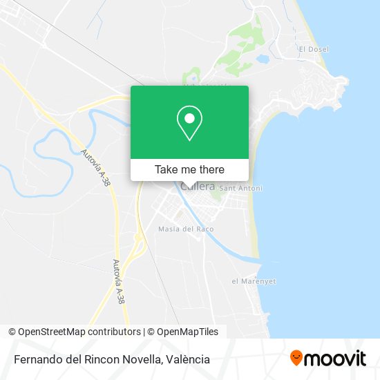 Fernando del Rincon Novella map