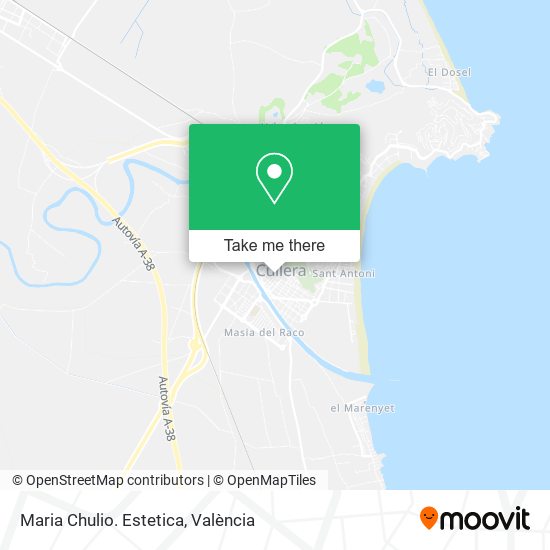 Maria Chulio. Estetica map