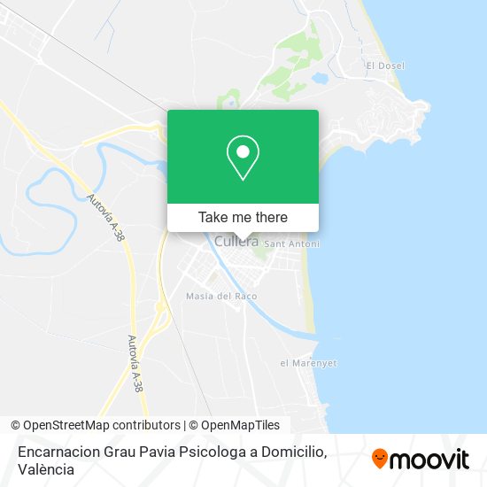 Encarnacion Grau Pavia Psicologa a Domicilio map