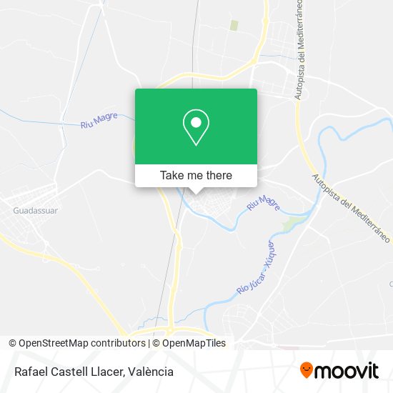 Rafael Castell Llacer map