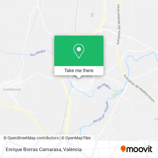 Enrique Borras Camarasa map