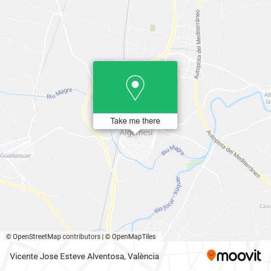mapa Vicente Jose Esteve Alventosa