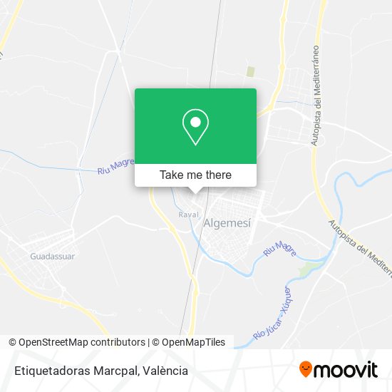Etiquetadoras Marcpal map