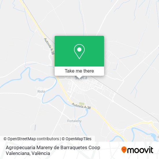 Agropecuaria Mareny de Barraquetes Coop Valenciana map