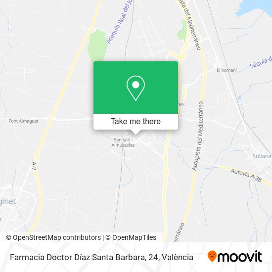 Farmacia Doctor Díaz Santa Barbara, 24 map