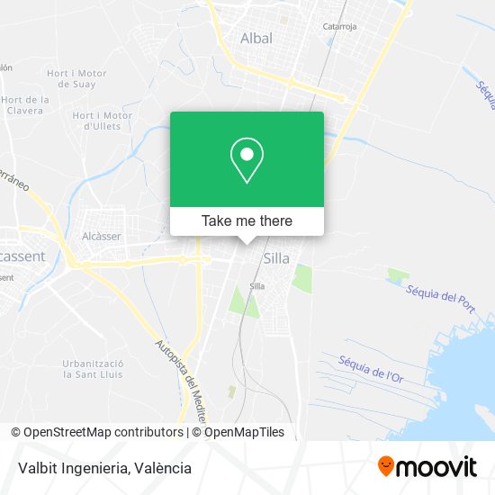 Valbit Ingenieria map