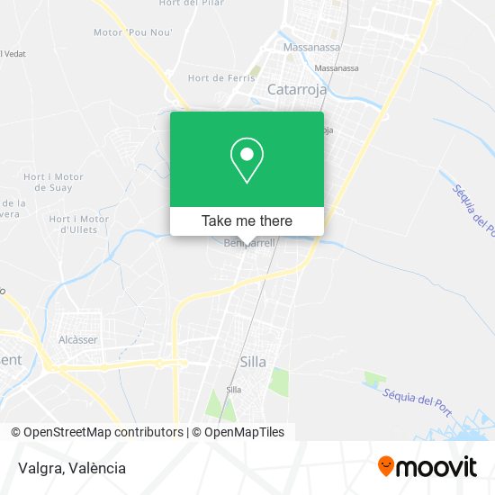 Valgra map