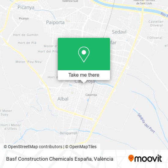 Basf Construction Chemicals España map