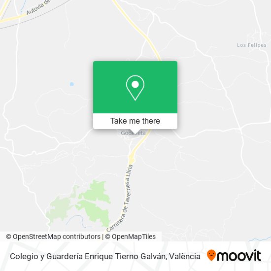 Colegio y Guardería Enrique Tierno Galván map
