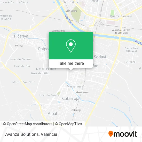 Avanza Solutions map