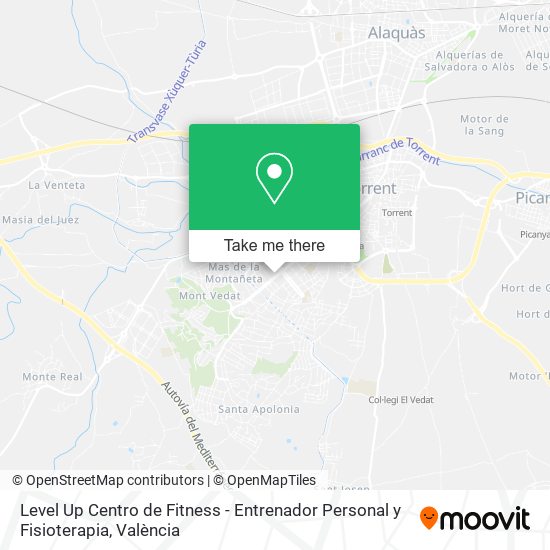 Level Up Centro de Fitness - Entrenador Personal y Fisioterapia map