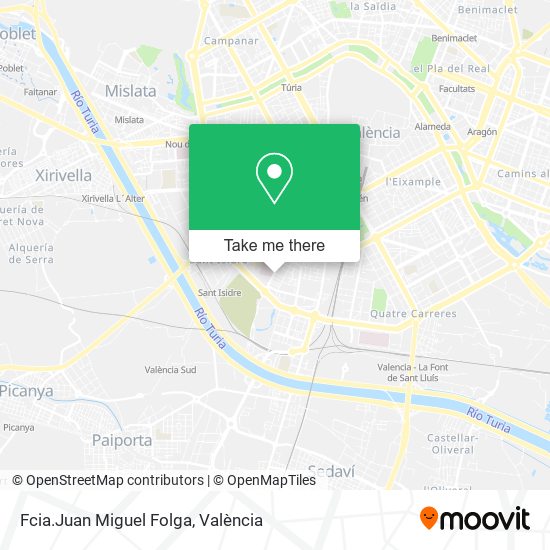 Fcia.Juan Miguel Folga map