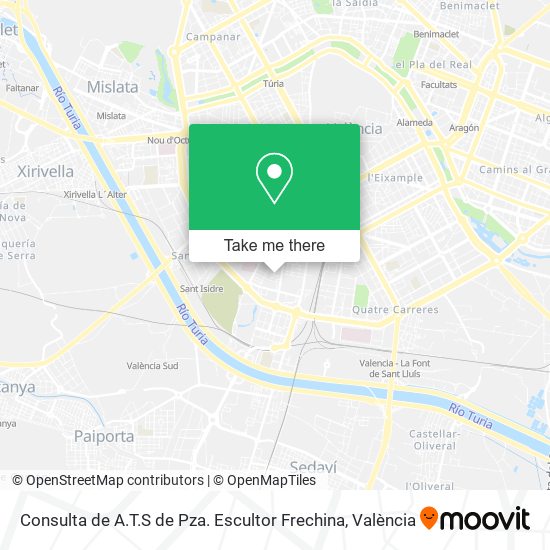 Consulta de A.T.S de Pza. Escultor Frechina map