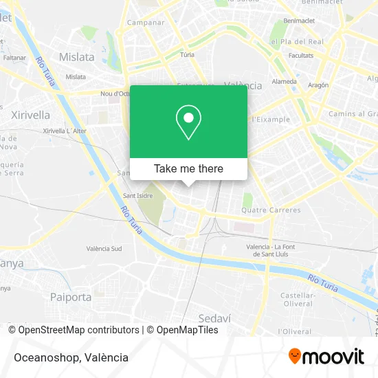Oceanoshop map