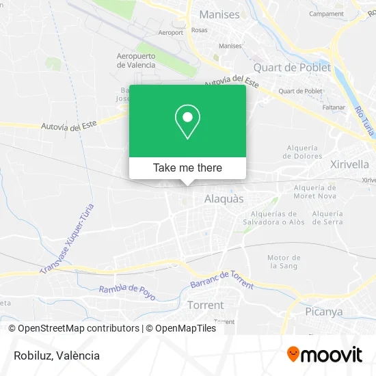 Robiluz map