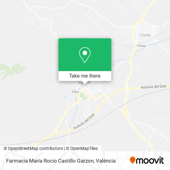 mapa Farmacia María Rocio Castillo Garzon