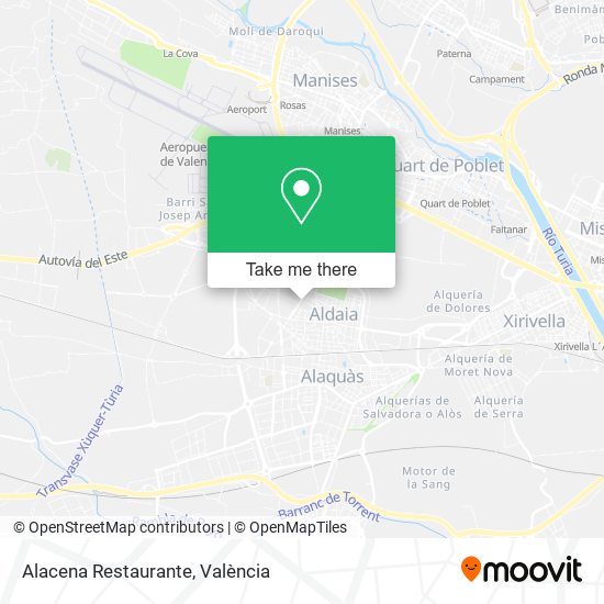 mapa Alacena Restaurante