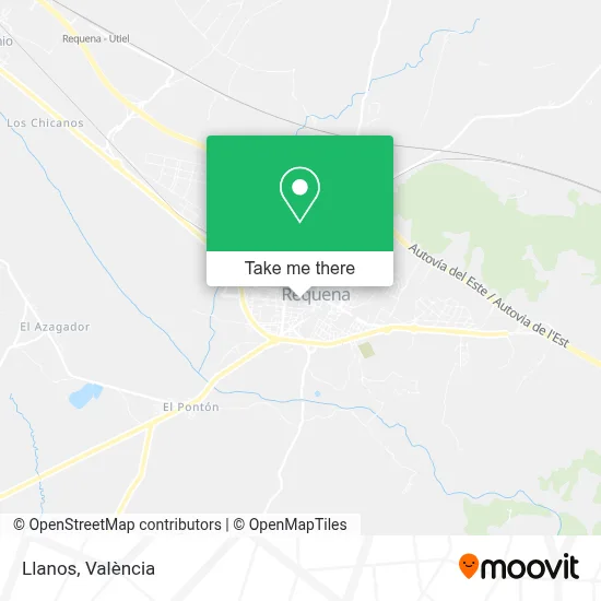 Llanos map