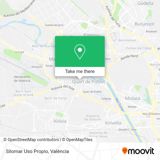 Silomar Uso Propio map