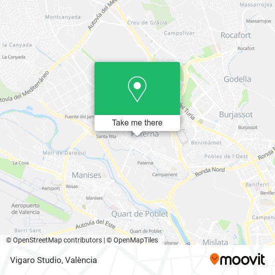 Vigaro Studio map