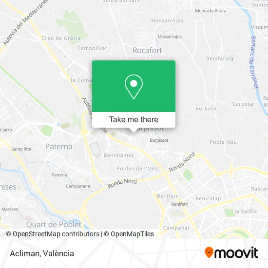 Acliman map