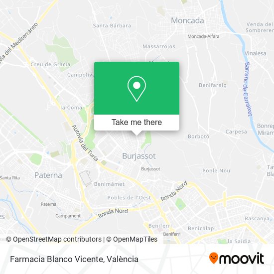 Farmacia Blanco Vicente map