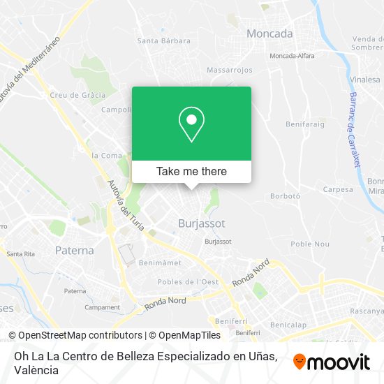 Oh La La Centro de Belleza Especializado en Uñas map