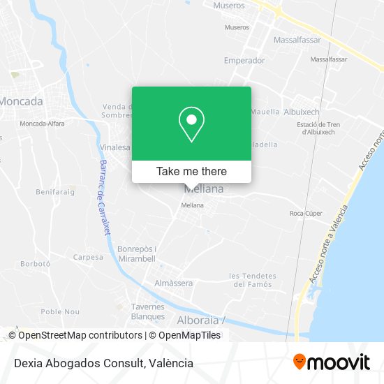 mapa Dexia Abogados Consult