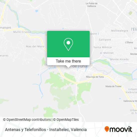 Antenas y Telefonillos - Instaltelec map