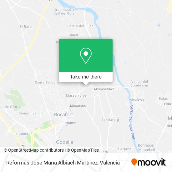 Reformas José María Albiach Martínez map