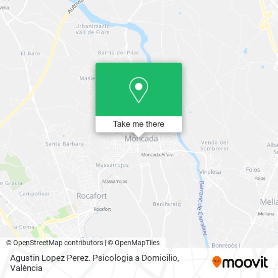 Agustin Lopez Perez. Psicologia a Domicilio map